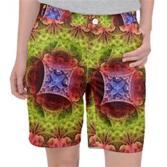 Tile Background Image Pattern Pocket Shorts