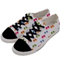 Tweet-Hearts Pattern Men s Low Top Canvas Sneakers View2