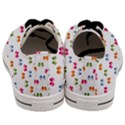 Tweet-Hearts Pattern Men s Low Top Canvas Sneakers View4