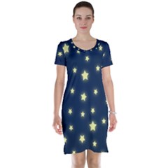 Twinkle Short Sleeve Nightdress by WensdaiAmbrose