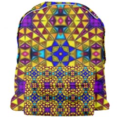 Tile Background Image Graphic Abstract Giant Full Print Backpack by Pakrebo