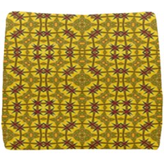 Tile Background Image Graphic Yellow Seat Cushion by Pakrebo