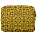 Tile Background Image Graphic Yellow Make Up Pouch (Large) View2