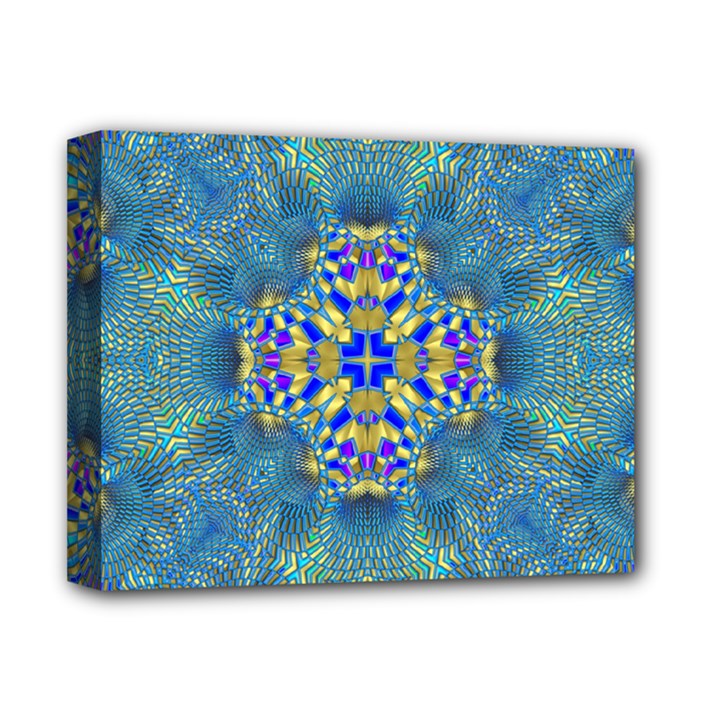 Tile Background Image Graphic Deluxe Canvas 14  x 11  (Stretched)