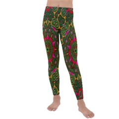 Background Image Pattern Kids  Lightweight Velour Leggings