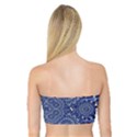 Farbenpracht Kaleidoscope Blue Bandeau Top View2