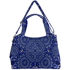 Farbenpracht Kaleidoscope Blue Double Compartment Shoulder Bag