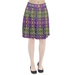 Background Image Pattern Pleated Skirt by Pakrebo