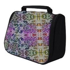 Background Image Pattern Full Print Travel Pouch (small)