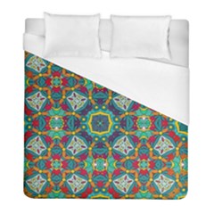 Farbenpracht Kaleidoscope Art Duvet Cover (full/ Double Size) by Pakrebo