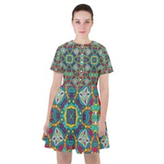 Farbenpracht Kaleidoscope Art Sailor Dress