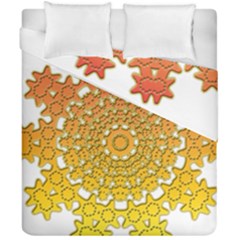 Background Image Ornament Duvet Cover Double Side (california King Size) by Pakrebo