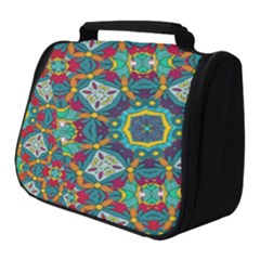 Farbenpracht Kaleidoscope Art Full Print Travel Pouch (small)