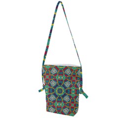 Farbenpracht Kaleidoscope Art Folding Shoulder Bag