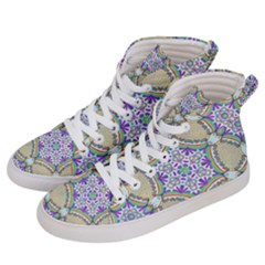 Ornament Kaleidoscope Men s Hi-top Skate Sneakers by Pakrebo