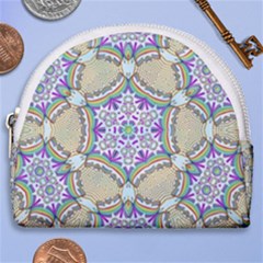 Ornament Kaleidoscope Horseshoe Style Canvas Pouch by Pakrebo