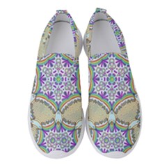 Ornament Kaleidoscope Women s Slip On Sneakers