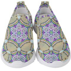 Ornament Kaleidoscope Kids  Slip On Sneakers