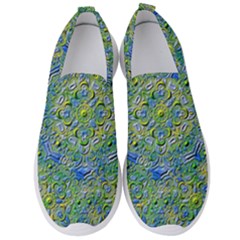 Farbenpracht Kaleidoscope Men s Slip On Sneakers by Pakrebo