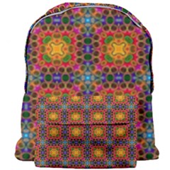 Tile Background Image Decorative Giant Full Print Backpack by Pakrebo