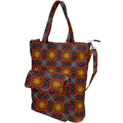 Tile Background Image Decorative Shoulder Tote Bag by Pakrebo