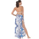 Pattern Tile Background Image Maxi Chiffon Tie-Up Sarong View2