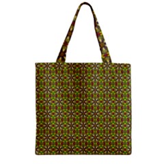 Background Image Pattern Zipper Grocery Tote Bag by Pakrebo