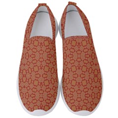 Tile Background Pattern Backgrounds Arts Men s Slip On Sneakers