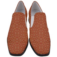 Tile Background Pattern Backgrounds Arts Slip On Heel Loafers