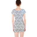 Abstract Geometric Line Art Short Sleeve Bodycon Dress View2