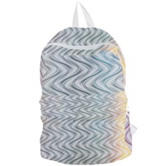 Abstract Geometric Line Art Foldable Lightweight Backpack by Pakrebo