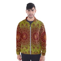 Background Fractals Surreal Design Windbreaker (men) by Pakrebo