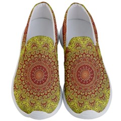 Background Fractals Surreal Design Men s Lightweight Slip Ons by Pakrebo