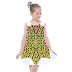 Star Pattern  Background Image Kids  Summer Dress by Pakrebo