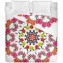 Tile Background Image Color Pattern Flowers Duvet Cover Double Side (California King Size) View1