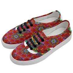 Mandala Fractal Graphic Design Women s Classic Low Top Sneakers by Pakrebo