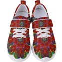 Mandala Fractal Graphic Design Women s Velcro Strap Shoes View1