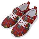 Mandala Fractal Graphic Design Women s Velcro Strap Shoes View2