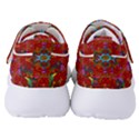 Mandala Fractal Graphic Design Women s Velcro Strap Shoes View4