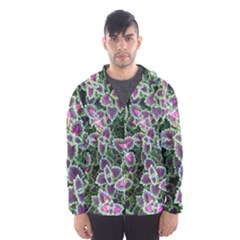 Ivy Lace Flower Flora Garden Hooded Windbreaker (men) by Pakrebo