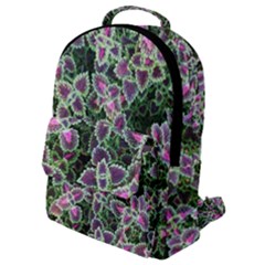 Ivy Lace Flower Flora Garden Flap Pocket Backpack (small)