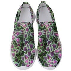 Ivy Lace Flower Flora Garden Men s Slip On Sneakers