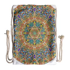 Colorful Pattern Color Drawstring Bag (large) by Pakrebo