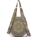 Colorful Pattern Color Center Zip Backpack View2