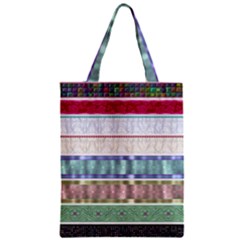 Scrapbook Scrap Elements Zipper Classic Tote Bag by Pakrebo