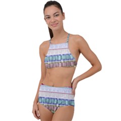 Scrapbook Scrap Elements High Waist Tankini Set