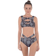 Zappwaits Bandaged Up Bikini Set 