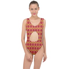 Zappwaits Retro Center Cut Out Swimsuit by zappwaits