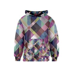 Geometric Sense Kids  Pullover Hoodie by WensdaiAmbrose