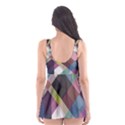 Geometric Sense Skater Dress Swimsuit View2